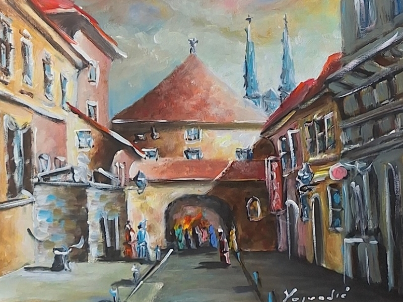 Zagreb - Stone doors 2520