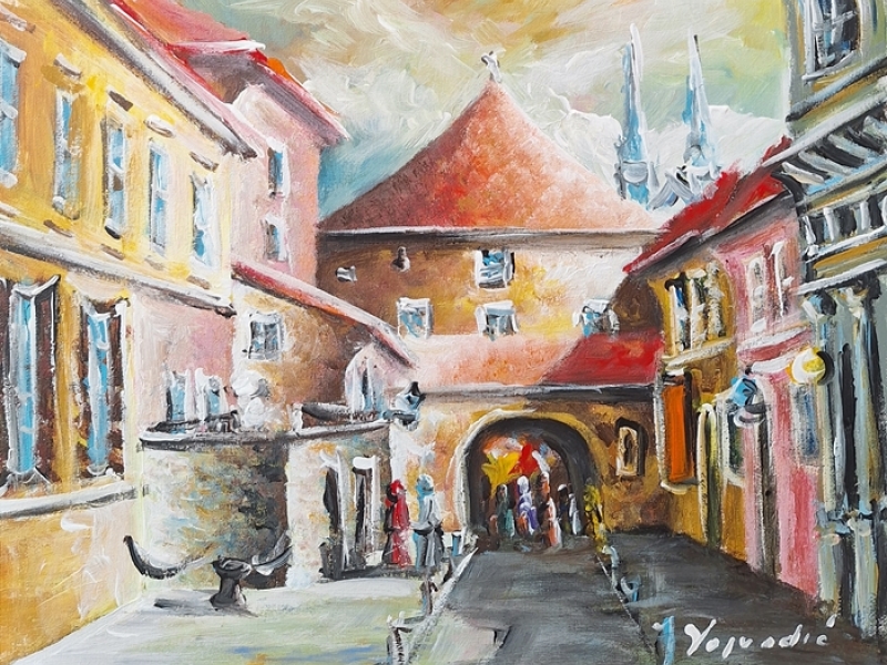 Zagreb - Stone doors 2504