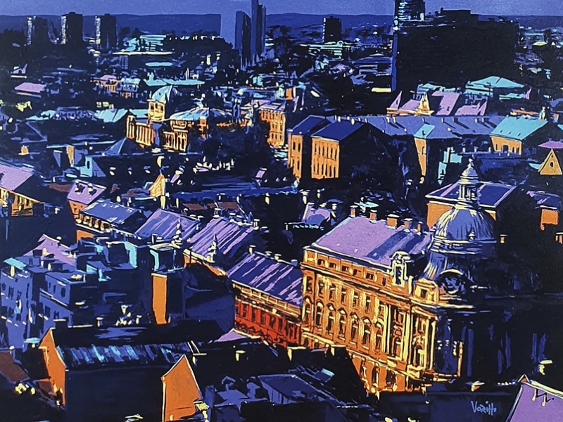 Zagreb at night V