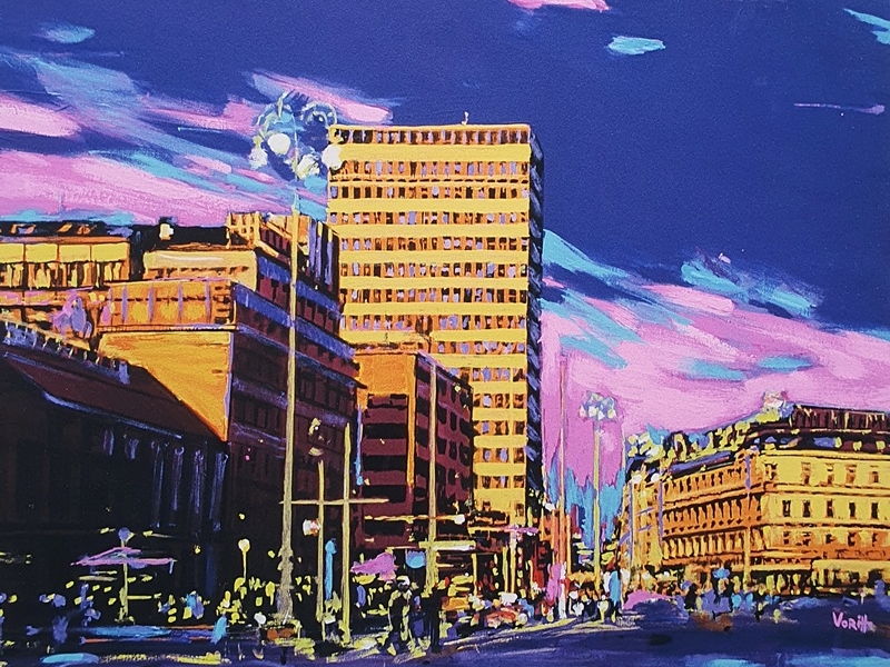 Zagreb - Bann Jelačić square GV
